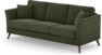 Eden - 3-sits soffa - Grön