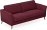Bridge - 3-sits soffa - Röd