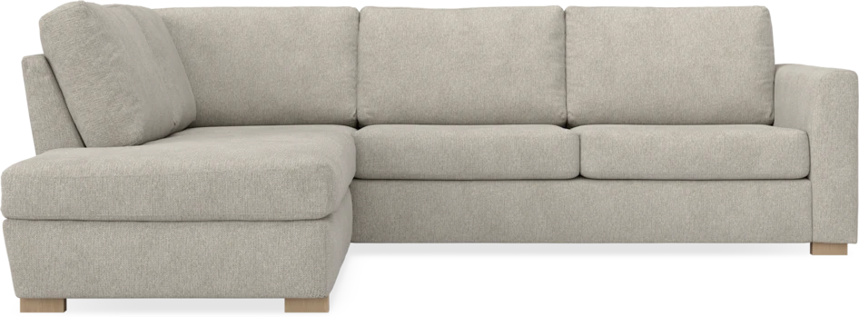 Friday - 2,5-sits soffa med divan vänster - Beige