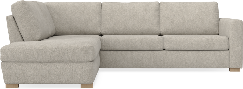 Friday - 2,5-sits soffa med divan vänster - Beige