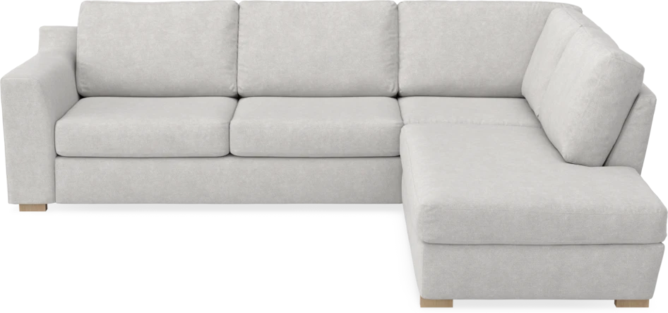 Friday - 2,5-sits soffa med divan höger - Grå