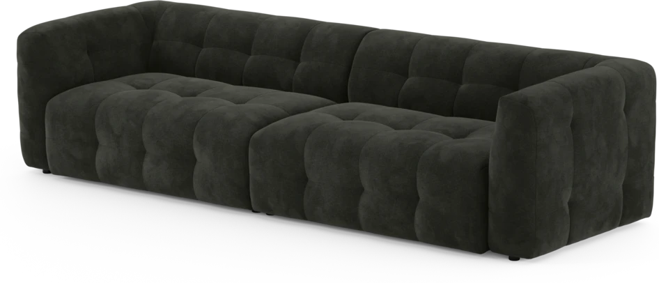 Bella Grande - 4-sits soffa - Svart