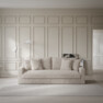 Rossi - 3-sits soffa, hel dyna - Beige