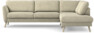 Bridge - 3-sits soffa med divan höger - Beige