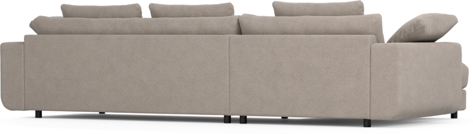 Amie - 3-sits med schäslong vänster - Beige