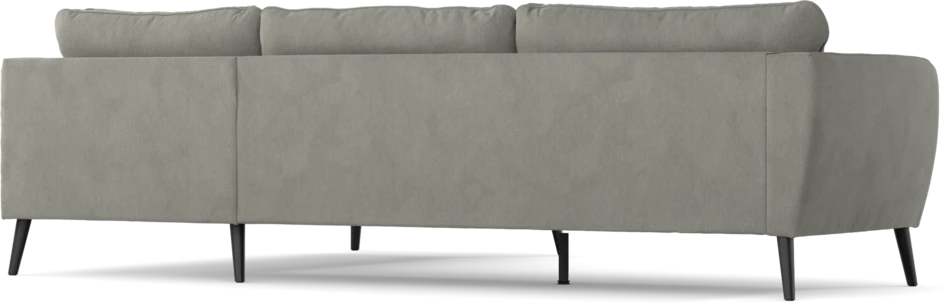County - 2,5-sits soffa med divan höger - Grå