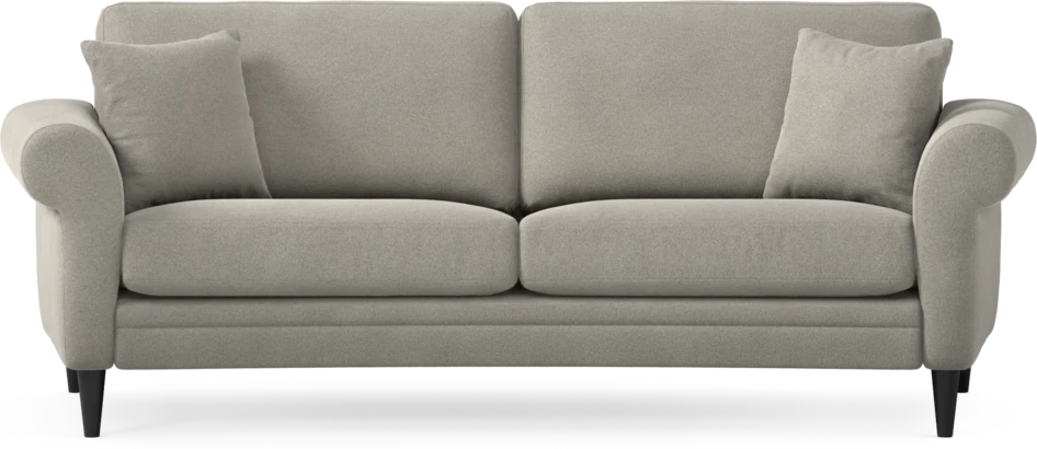 Eden - 2,5-sits soffa svängd - Grå
