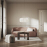 Sonia - 3-sits soffa - Rosa