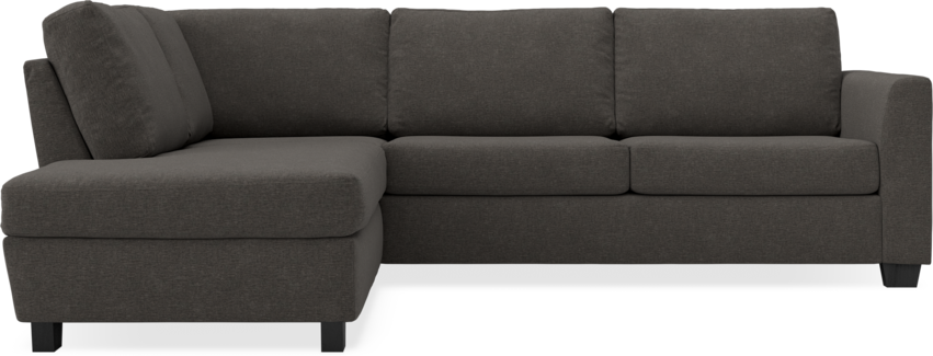 Friday - 2,5-sits soffa med divan vänster - Grå