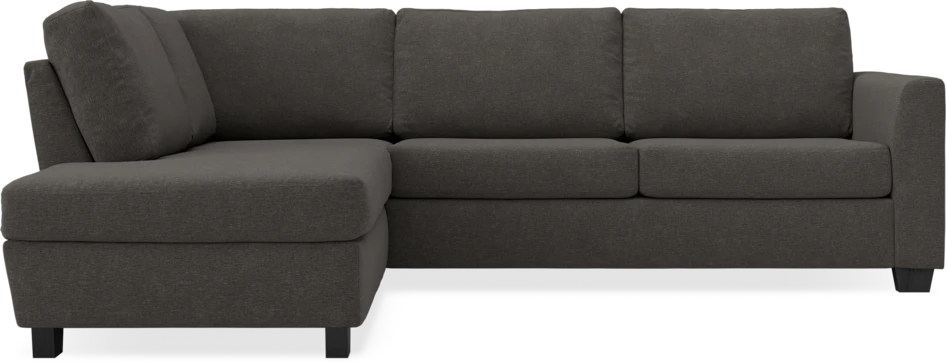 Friday - 2,5-sits soffa med divan vänster - Grå