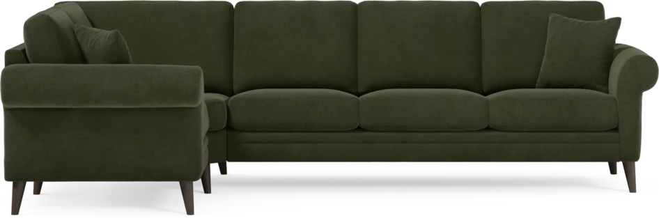 Eden - Hörnsoffa, 1+3-sits - Grön