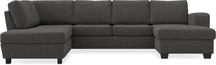 Friday, 3-sits soffa med divan vänster och schäslong höger