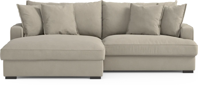 Mila, 2-sits soffa med schäslong XL vänster