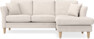 Eden - 2-sits soffa med schäslong - Beige