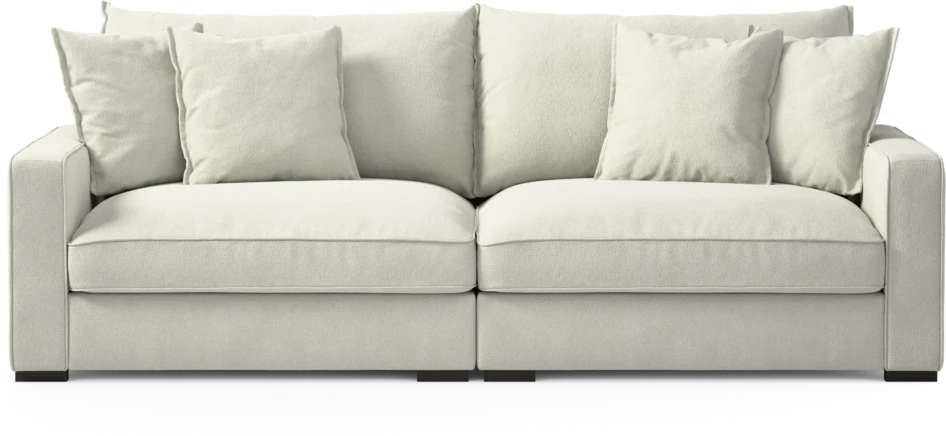 Rossi - 3-sits soffa - Vit