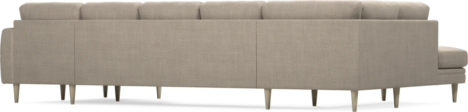 Eden - 3-sits soffa med divan vänster och schäslong höger - Beige