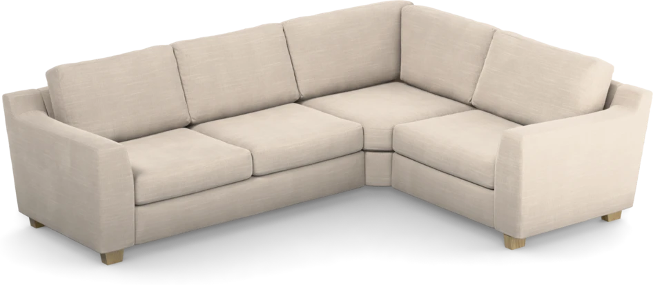 Friday - Hörnsoffa, 2,5+1,5-sits - Beige
