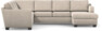 Friday - Hörnsoffa, 2+3-sits med schäslong höger - Beige