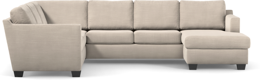 Friday - Hörnsoffa, 2+3-sits med schäslong höger - Beige