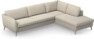 County - 2,5-sits soffa med divan höger - Beige