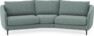 Madison - 3-sits soffa svängd, 90 cm - Turkos
