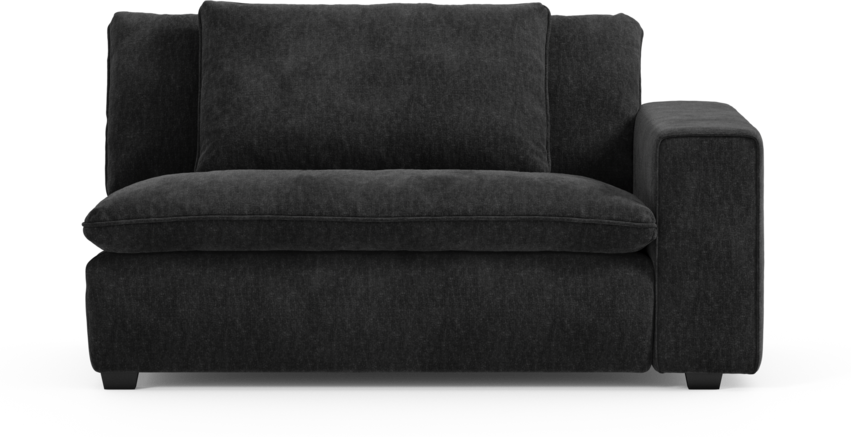 Bellora - 2-sits med armstöd höger - Blå