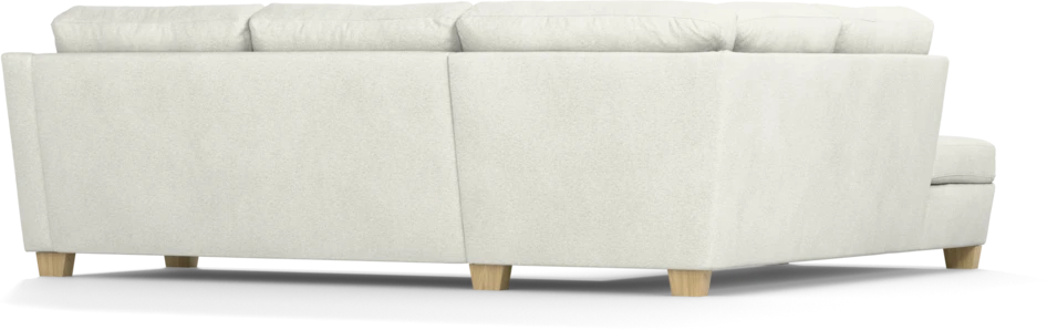 Friday - 2,5-sits soffa med divan vänster - Vit
