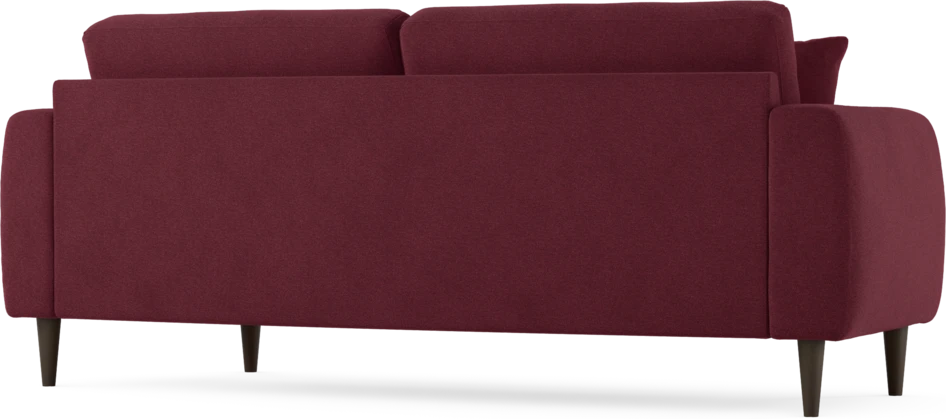Eden - 2,5-sits soffa svängd - Röd