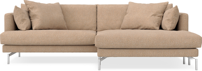 Harper - 4-sits med schäslong XL höger - Gul