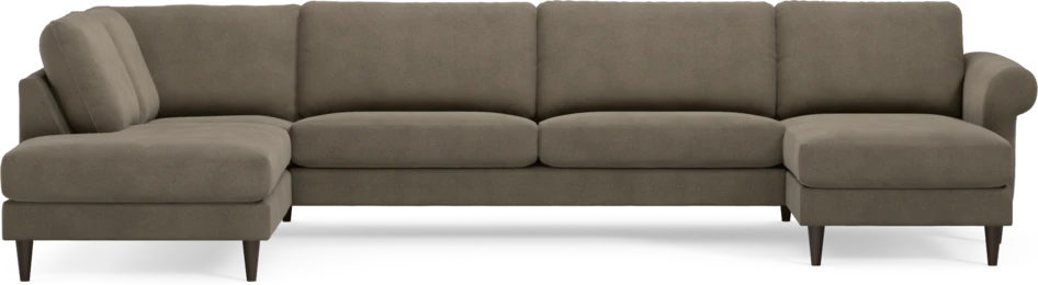 Bridge - 3-sits soffa med divan vänster och schäslong höger - Beige