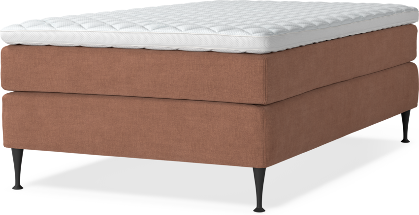 Delux Sense - Kontinentalsäng, enkelsäng 120 cm med bäddmadrass