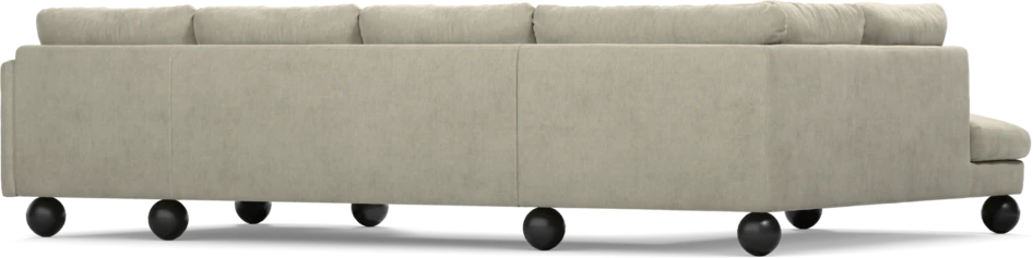 Madison Lux - 2-sits soffa med divan vänster och schäslong höger - Beige