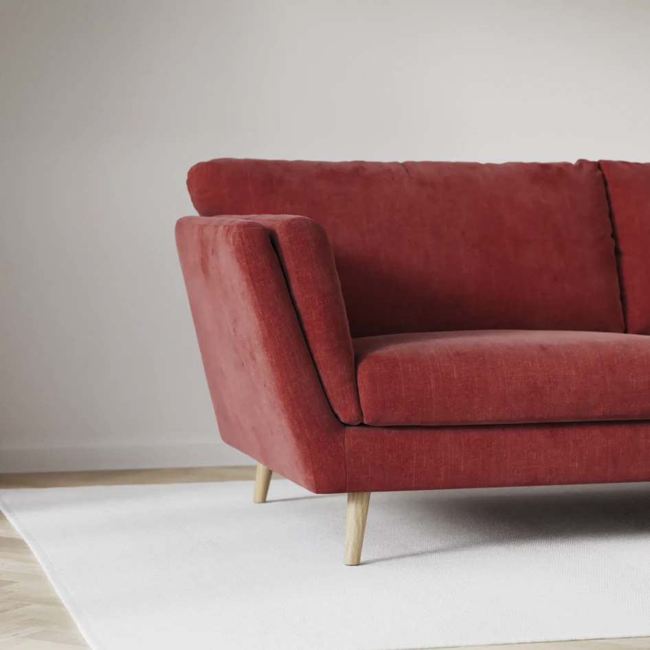 Madison Klädsel - Klädsel till 3-sits soffa - Rosa