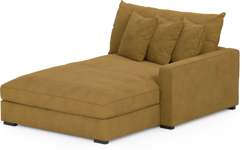 Rossi - Schäslong XL höger - Gul