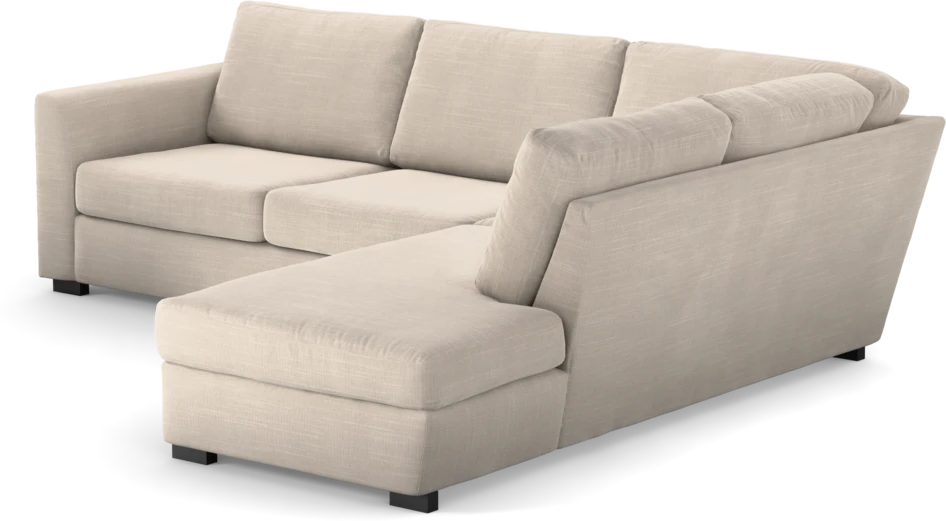 Friday - 2,5-sits soffa med divan höger - Beige
