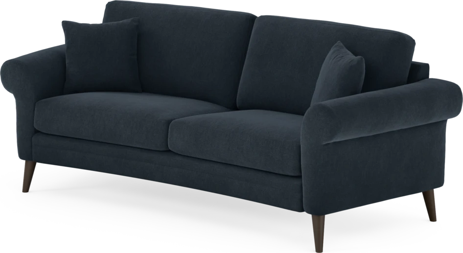 Eden - 2,5-sits soffa svängd - Blå