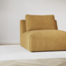Free - 1,5-sits utan armstöd - Gul