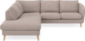Madison - 2-sits soffa med divan vänster - Beige