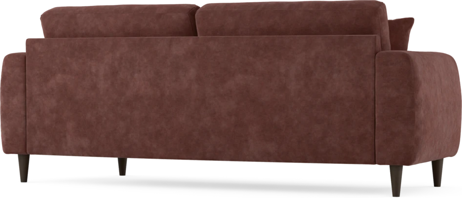 Eden - 2,5-sits soffa svängd - Röd