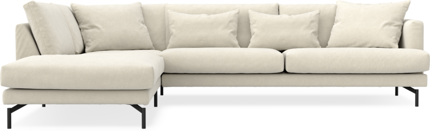 Harper - 3-sits soffa med divan vänster - Beige
