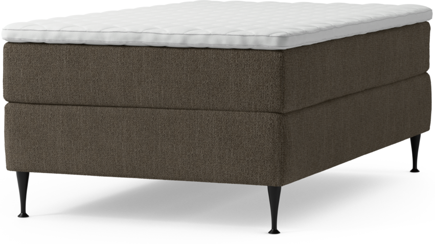 Delux Dream - Kontinentalsäng, enkelsäng 120 cm med bäddmadrass och sängben