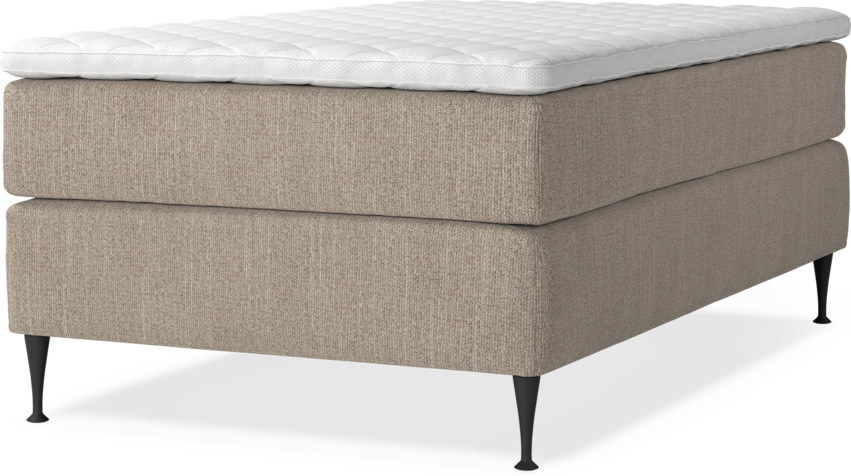 Delux Exclusive - Kontinentalsäng, enkelsäng 120 cm med bäddmadrass