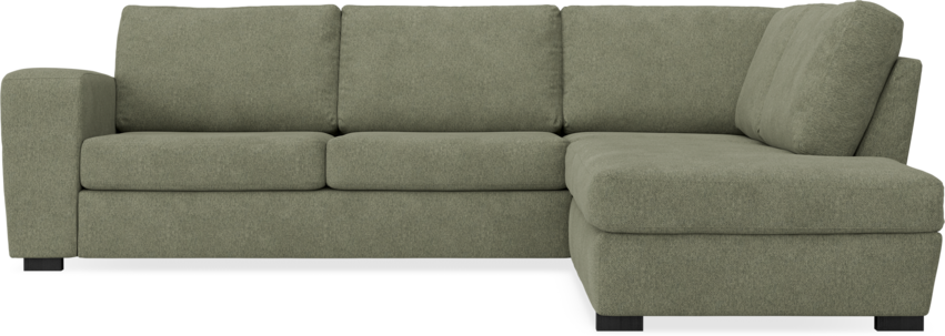 Friday - 2,5-sits soffa med divan höger - Vit