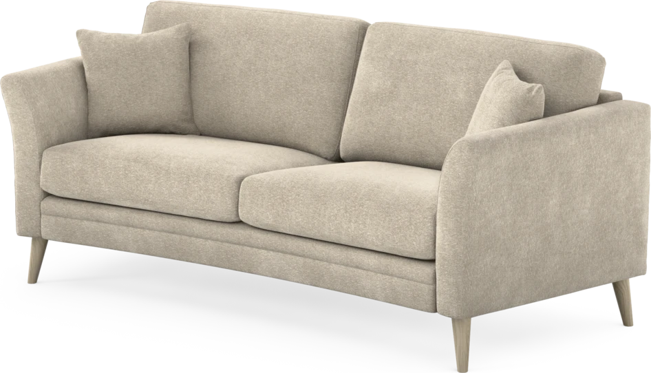 Eden - 2,5-sits soffa svängd - Beige