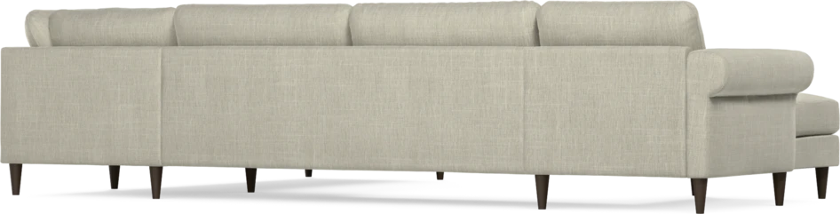 Bridge - Hörnsoffa, 3+2-sits med schäslong vänster - Beige