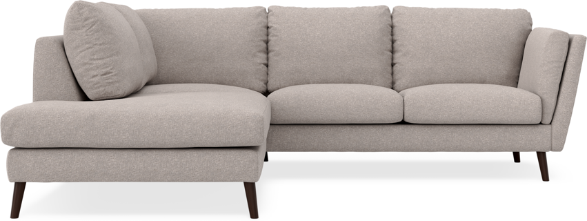 Madison - 2-sits soffa med divan vänster - Beige