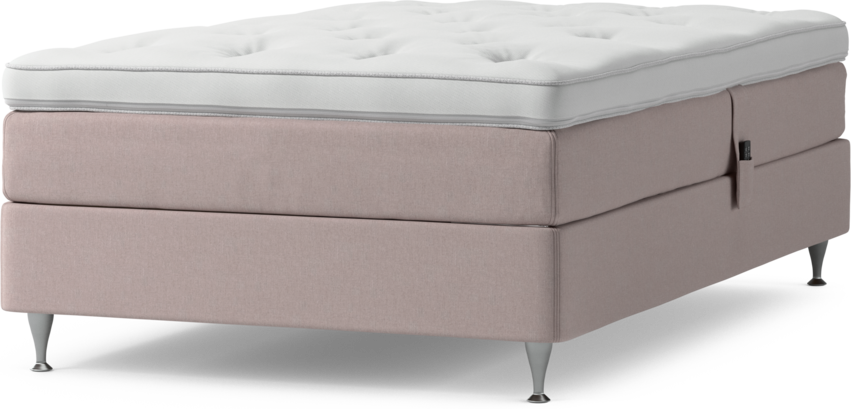 Delux Sense - Ställbar säng, enkelsäng med bäddmadrass och sängben