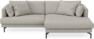 Harper - 4-sits med schäslong XL höger - Beige