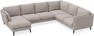 Madison - Hörnsoffa med schäslong vänster - Beige