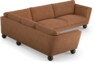 Madison Lux - Hörnsoffa 2+3-sits, hörn 1 - Orange